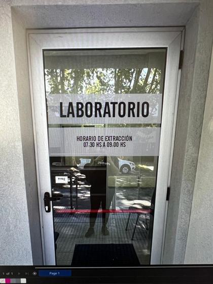 Laboratorio · esmerilado